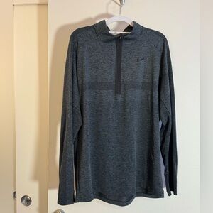 Nike Golf Gray Quarter-Zip Pullover